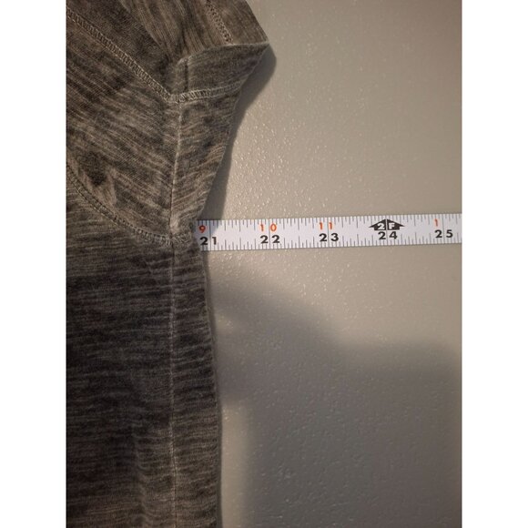 Express Mens XL Gray Henley TShirt Button Front Number 30 Design Gorpcore - Picture 6 of 7